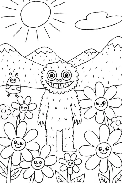 Huggy Wuggy’s Colorful Garden Adventure