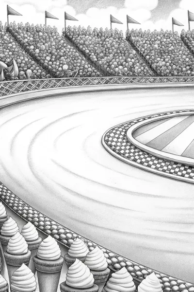 Ice cream cone racing championship