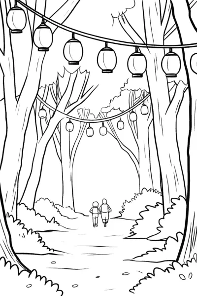 Woodland Lantern Festival