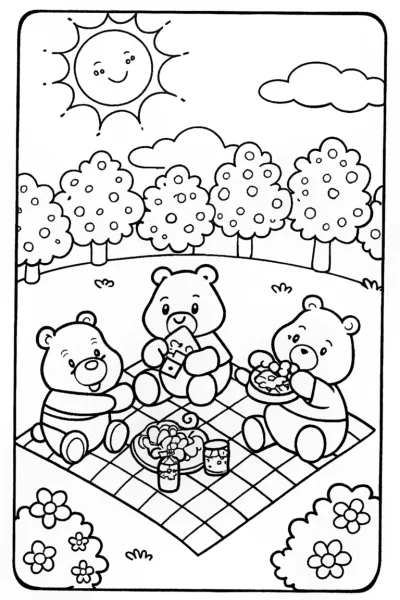 Care Bears Picnic Party Fun