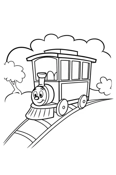 Mickey Mouse’s train adventure