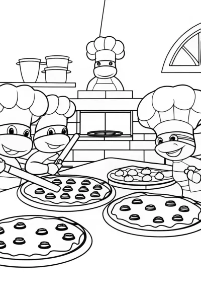 TMNT Pizza Bake-Off