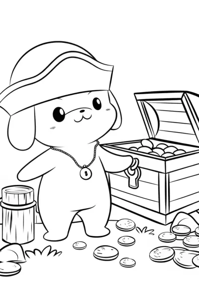 Pompompurin’s treasure hunt