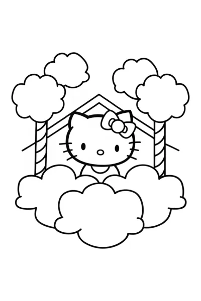 Hello Kitty cloud factory fun