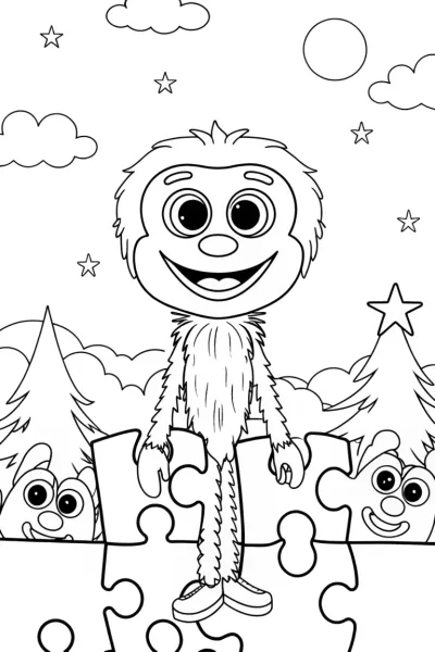 Huggy Wuggy’s Puzzle Piece Quest