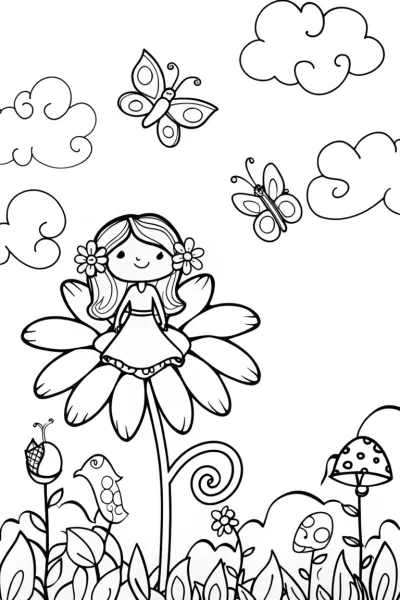 Jasmine’s Colorful Garden Adventure