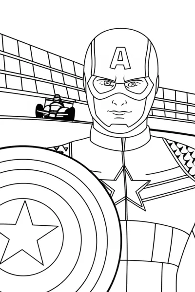 Captain America for Preschoolers