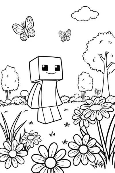 Creeper’s Colorful Garden Adventure