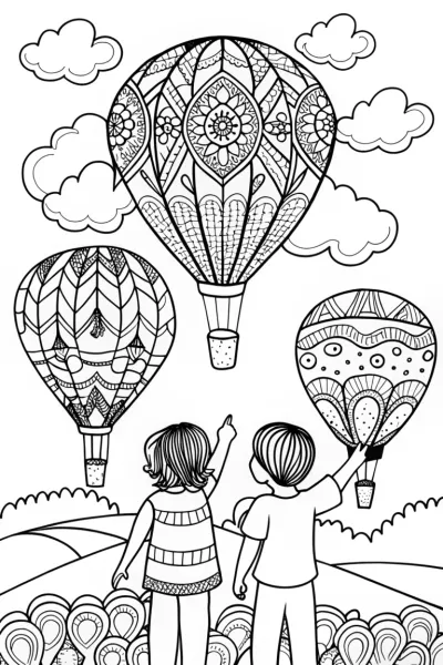 Floating Fantasy: A Summer Balloon Adventure