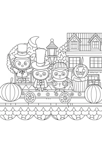 Thanksgiving parade of unlikely friends