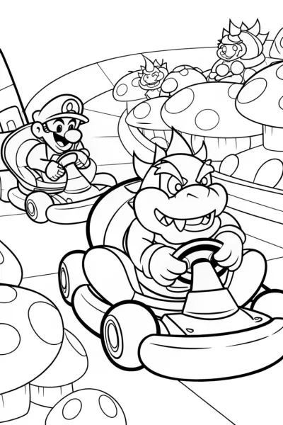 Mario Kart for Preschoolers