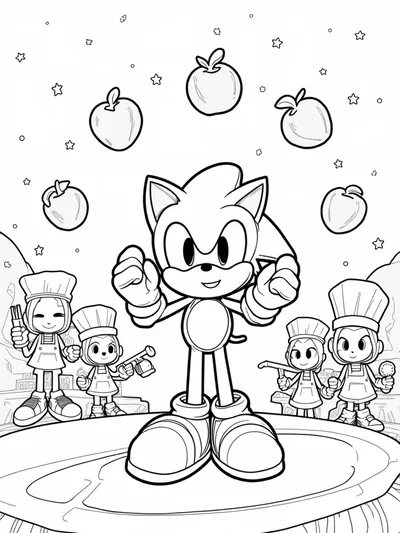 Super Sonic cooking in space