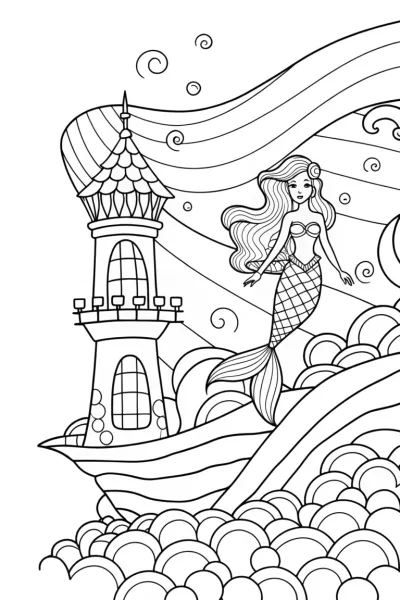 Little Mermaid dreamweaver scene