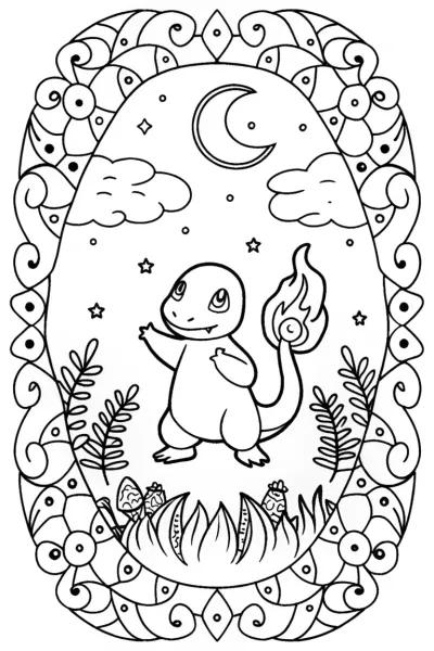 Charmander’s Magical Night Under the Stars