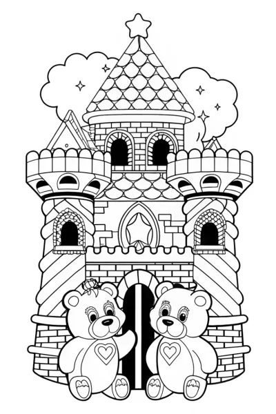 Care Bears at the Puzzle Castle
