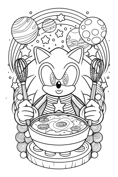 Sonic cooking in space