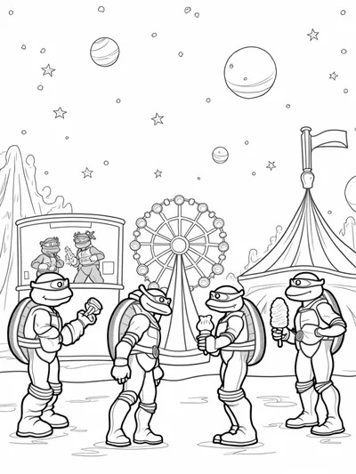 Teenage Mutant Ninja Turtles carnival