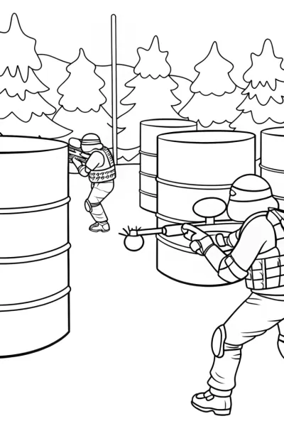 Teenage Mutant Ninja Turtles paintball