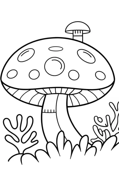 Mushroom submarine adventure