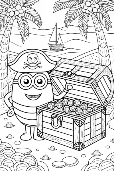 Minion’s Pirate Adventure: Treasure Hunt Fun!
