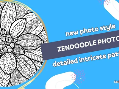 New Photo Style: Zendoodle