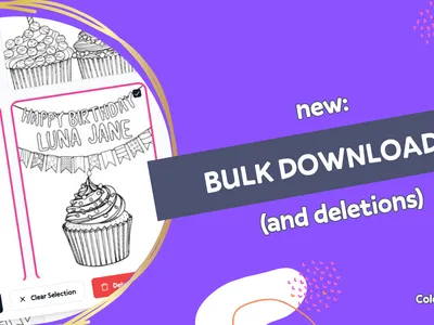 Bulk Downloads and Deletion