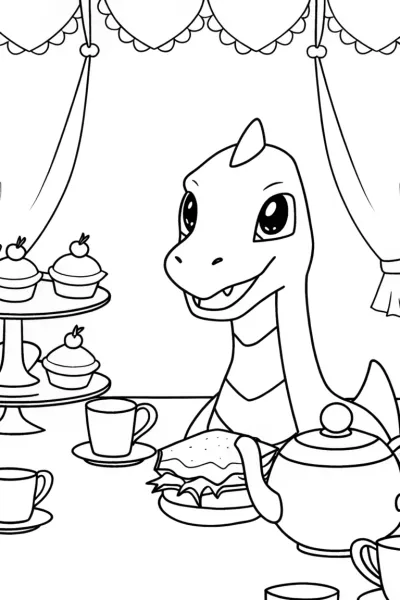 Charizard’s tea party