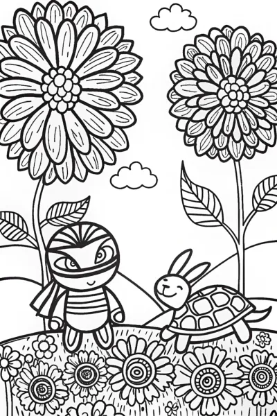 Ninja Garden Adventure with Tilly the Turtle