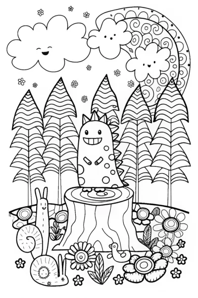 Godzilla’s Whimsical Garden Adventure