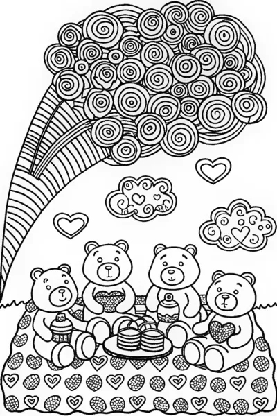 Care Bears Picnic Fun in Dreamland