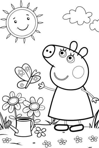 Peppa’s Colorful Garden Adventure
