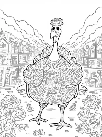 Turkey in a multicultural outfit