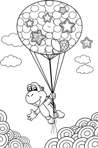 Yoshi’s Skyward Balloon Festival Adventure
