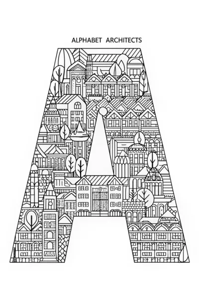 Alphabet architects building city