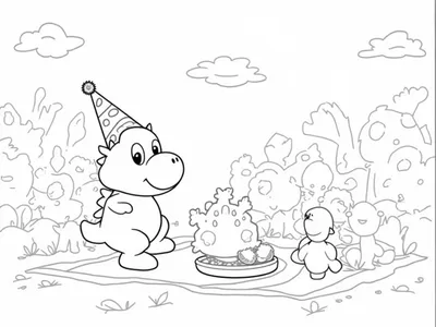Yoshi’s garden party