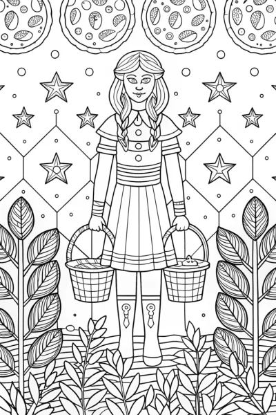 Barbie as a cosmic gardener