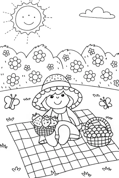Whimsical Strawberry Shortcake’s Picnic Adventure