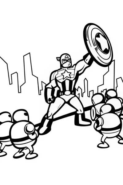 Captain America’s Shield: Stand Strong!