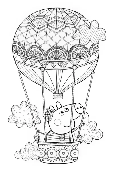 Peppa Pig balloon adventure
