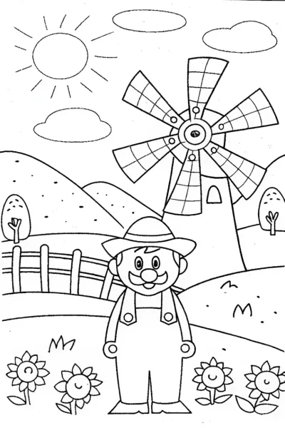 Luigi’s Adventure in the Whimsical Windmill
