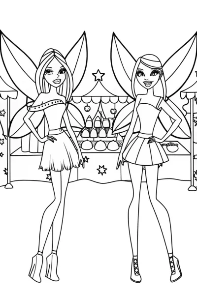 Bratz Fashion Fairies at the Enchanted Market
