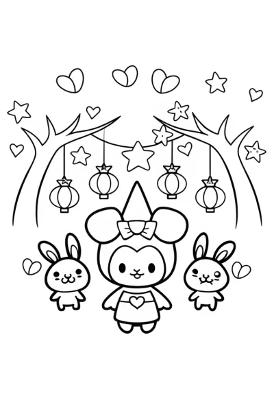 Kuromi’s Magical Garden Party Adventure