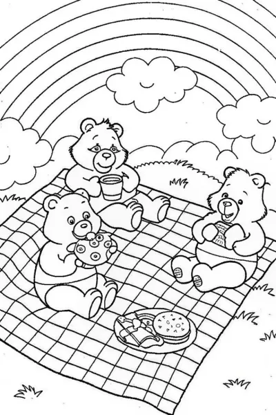 Care Bears’ Fun Picnic Day with Friends
