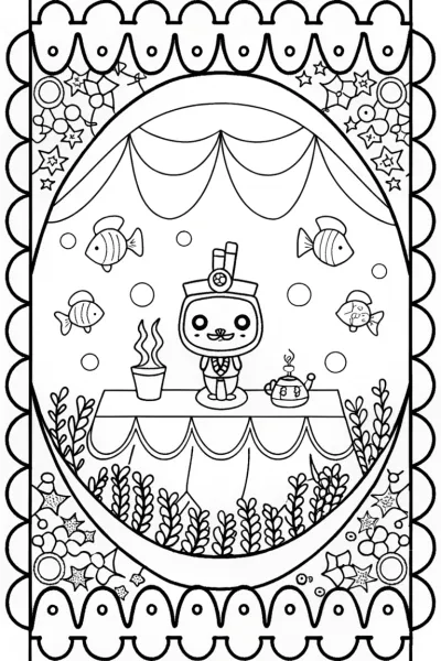 Octonauts’ Underwater Tea Party with Captain Barnacles