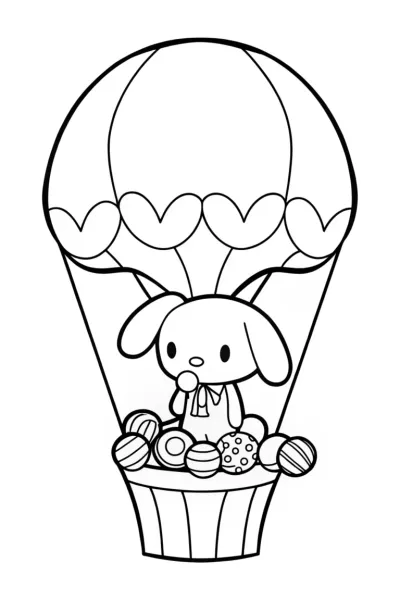 Cinnamoroll’s candy balloon ride