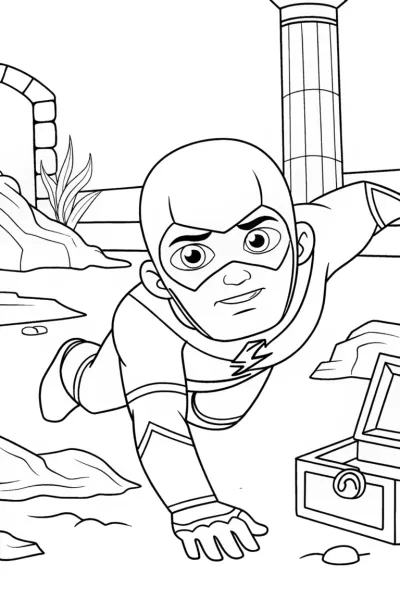 Flash on a treasure hunt
