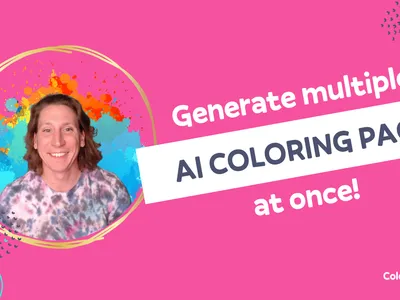 Generate Multiple Coloring Pages at Once