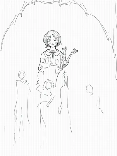 Wednesday Addams puppet show