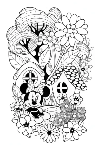 Minnie Mouse’s enchanted garden