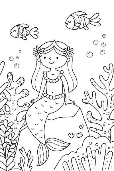 Mermaid’s Magical Garden Adventure